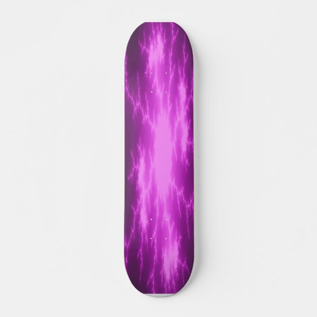 Mega Lightning Fractal Skateboard (Front)