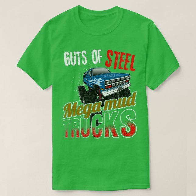 Mega Mud Trucks Guts Of Sl Monster Truck 2 T-Shirt (Design Front)