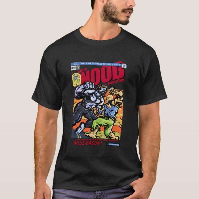 Mega Noob Simulator T-Shirt (Front)