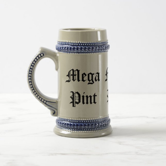 Mega Pint  Beer Stein (Left)