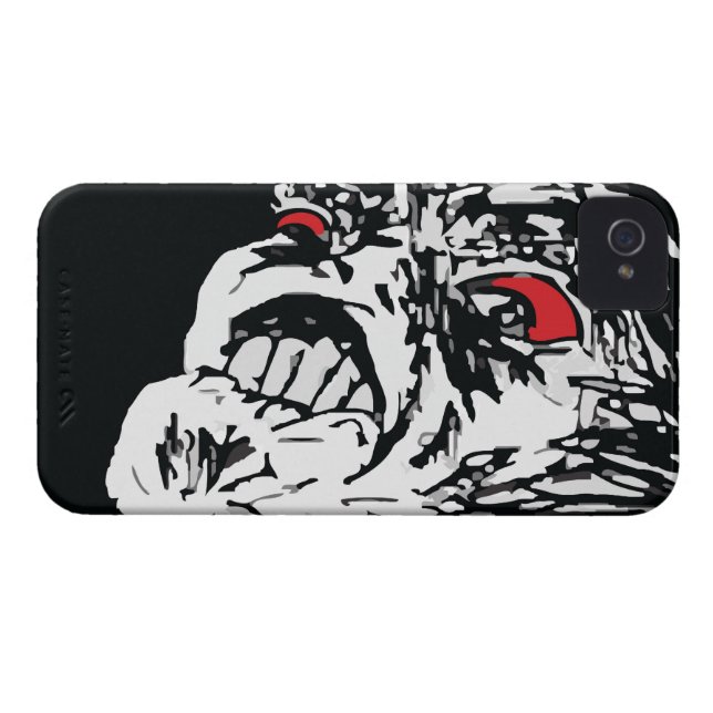 Mega Rage Case-Mate iPhone Case (Back Horizontal)