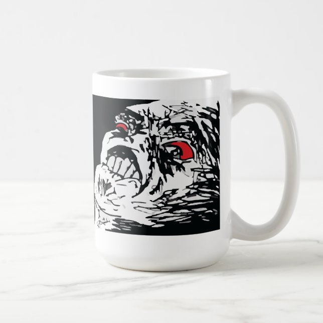 Mega Rage Coffee Mug (Right)