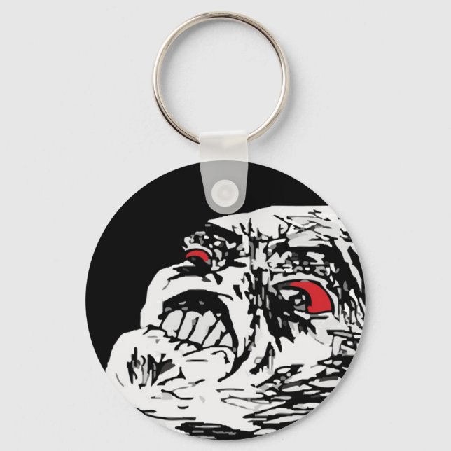 Mega Rage Troll Key Ring (Front)