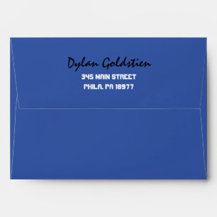 MEGA SPORTS Bar Bat Mitzvah Invitation Envelope