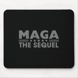 Mega The Sequel Trump 2024 Winner Second Term Mouse Pad