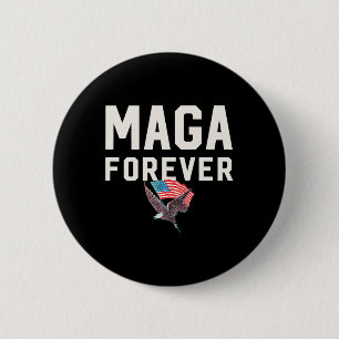 Mega Trump Forever Wins Won Winning Trump Inspirat 6 Cm Round Badge