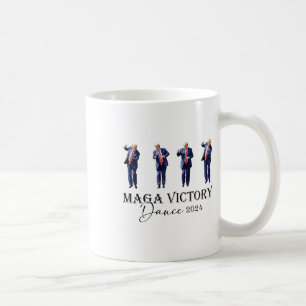 Mega Victory Dance Trump 2024 47th President Coffee Mug