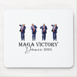 Mega Victory Dance Trump 2024 47th President Mouse Pad