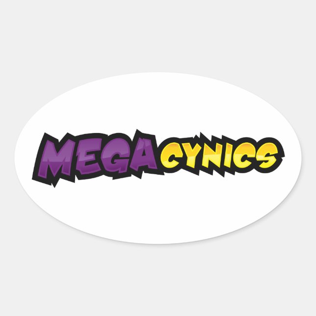MegaCynics Sticker (Front)