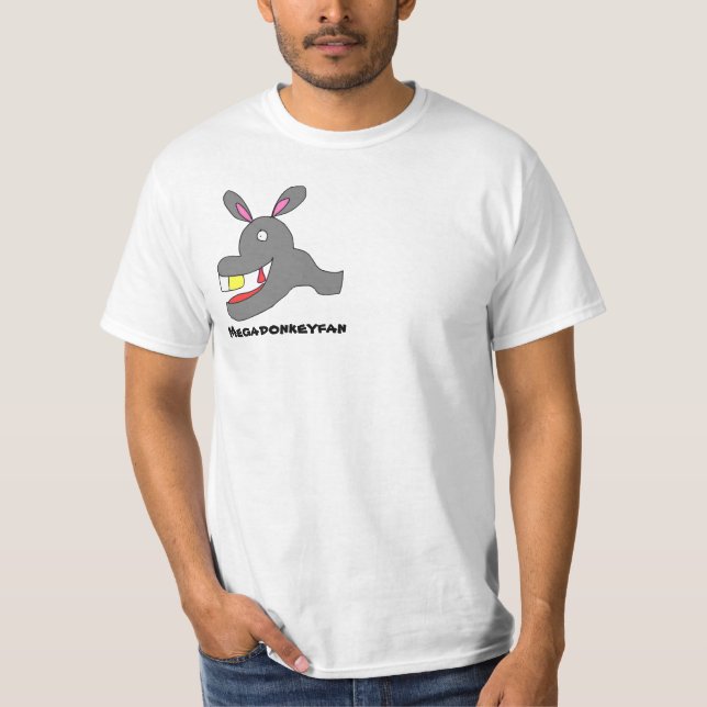 Megadonkeyfan Donkey T-Shirt (Front)