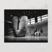Megalith Musee du Quai Branly Paris postcard