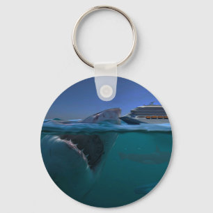 Megalodon Key Ring