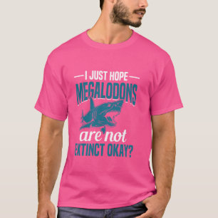 Megalodon Research Team Costume Teeth Megalodon Lo T-Shirt