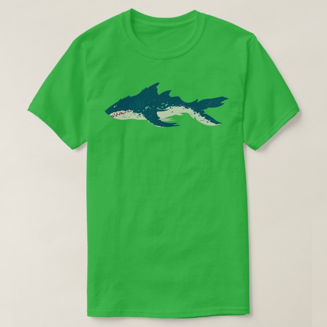 Megalodon Sea of Thieves T-Shirt (Design Front)
