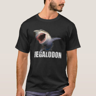 Megalodon Shark Shirt Prehistoric Ocean Fish Gift