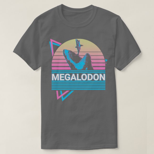 Megalodon Shark T-Shirt (Design Front)