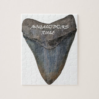 Megalodon Shark Tooth Jigsaw Puzzle