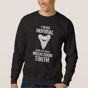 Megalodon Tooth Hunter & Shark Teeth Sweatshirt