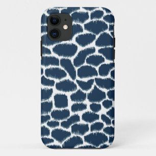 Megan Adams Animal Print Ikat Navy Case-Mate iPhone Case