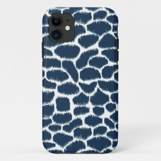 Megan Adams Animal Print Ikat Navy Case-Mate iPhone Case