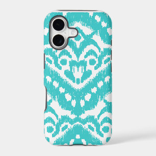 Megan Adams Zig Zag Ikat- Turquoise