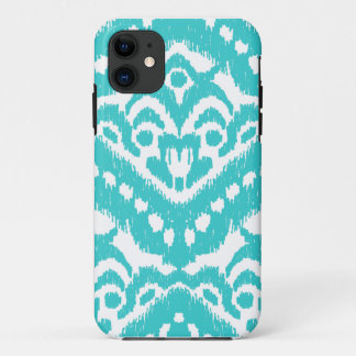 Megan Adams Zig Zag Ikat- Turquoise Case-Mate iPhone Case