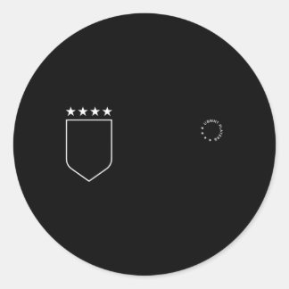 Megan Raoe 4 Stars Only Uswnt Soccer Classic Round Sticker