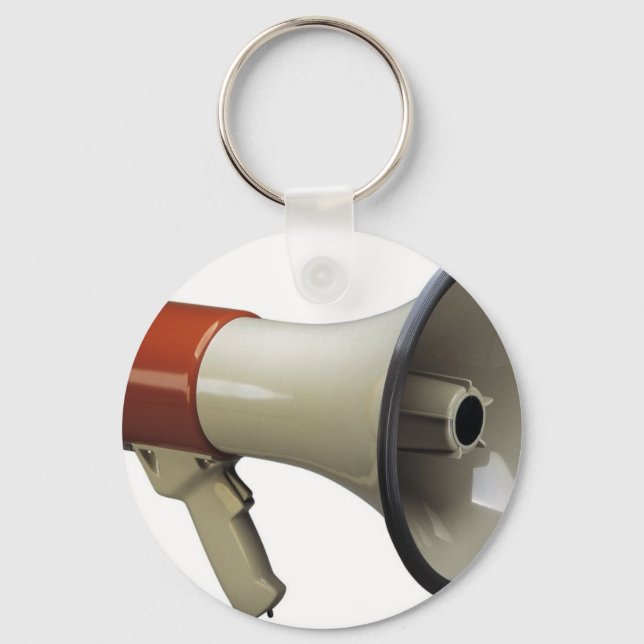 megaphone key ring (Front)