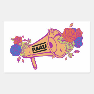 Megaphone Logo (simple) stickers