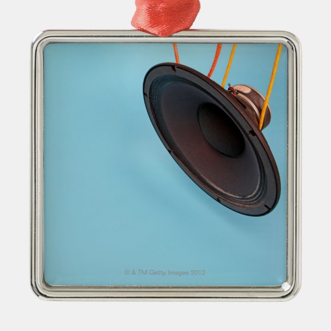 Megaphone Metal Tree Decoration (Front)