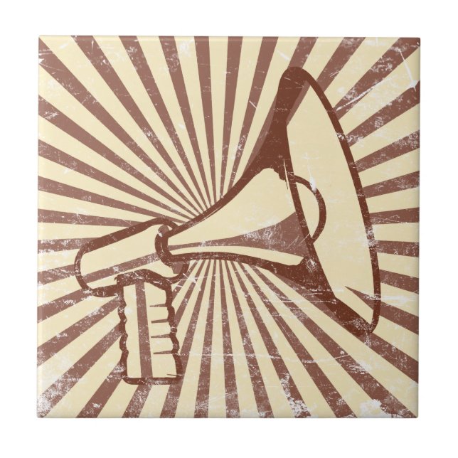Megaphone Tile (Front)