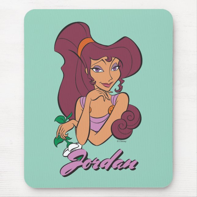 Megara Goddess at Heart Mouse Pad (Front)