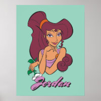 Megara Goddess at Heart Poster