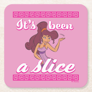 Megara - It's Been a Slice Square Paper Coaster