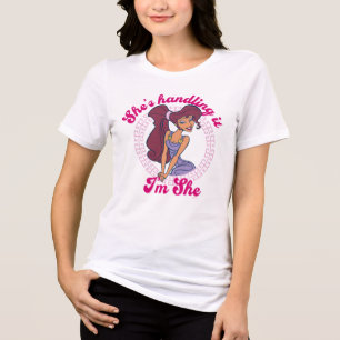 Megara - She's Handling It, I'm She Tri-Blend Shir Tri-Blend Shirt