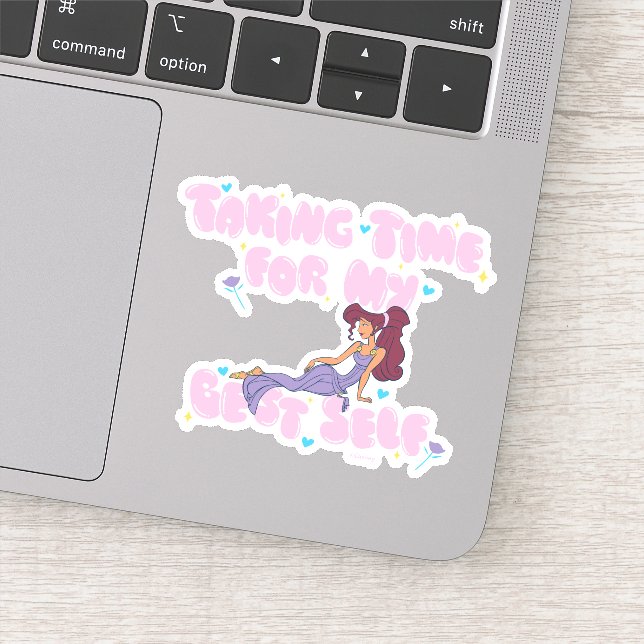 Megara - Taking Time For My Best Self Sticker (Detail)