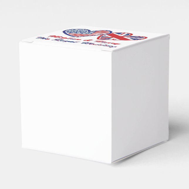 Meghan-and-Harrys Wedding Favour Box (Front Side)