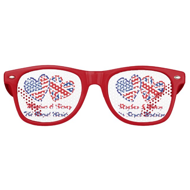 Meghan-and-Harrys Wedding Retro Sunglasses (Front)