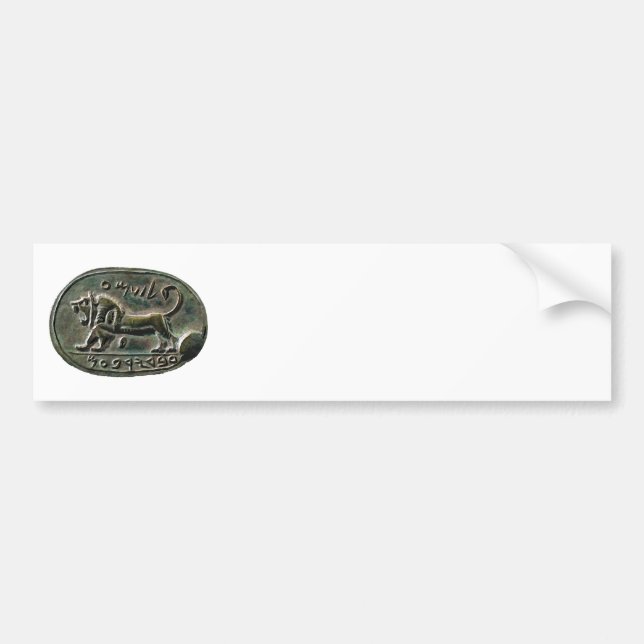 Megiddo Seal Bumper Sticker (Front)
