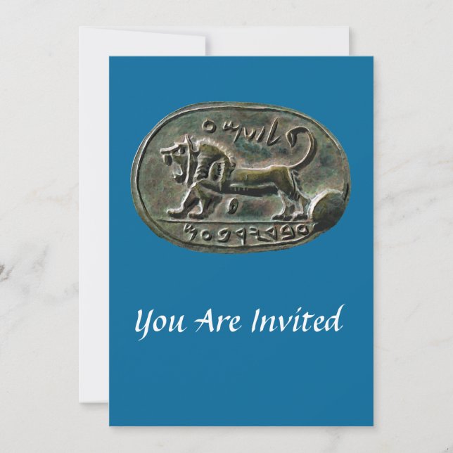 Megiddo Seal Invitation (Front)