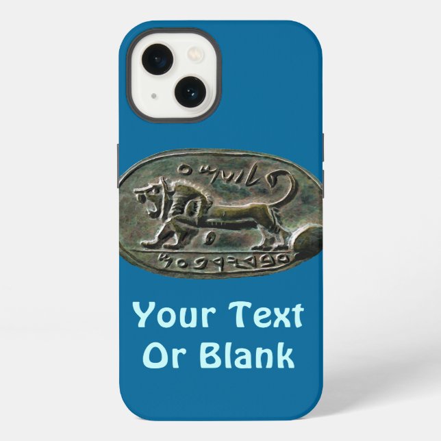 Megiddo Seal iPhone Case (Back)