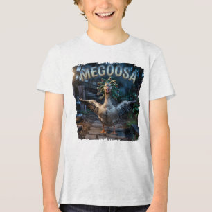 Megoosa Photographic – Medusa Goose Funny Scary Tri-Blend Shirt