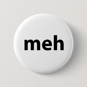 meh 6 cm round badge