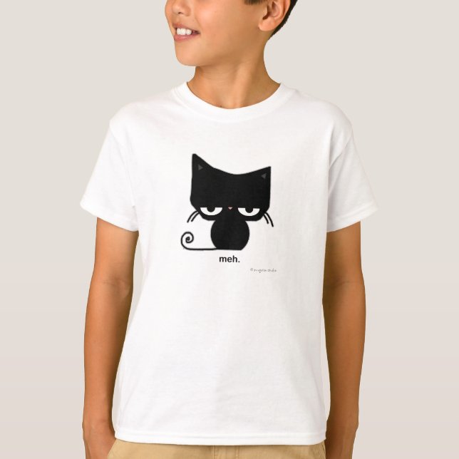 Meh Cat! T-Shirt (Front)