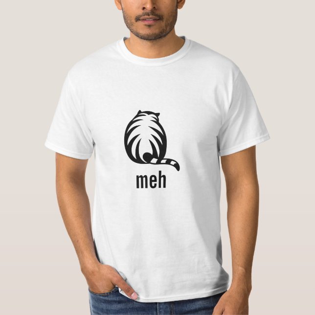 Meh Cat T-Shirt (Front)