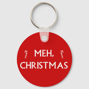 Meh Christmas Key Ring