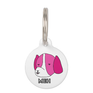 Meh Dog ID Tag