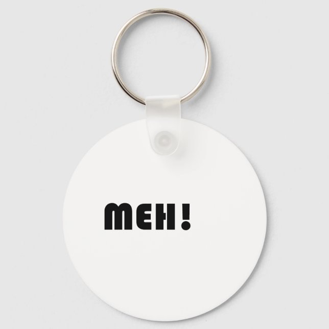 MEH! KEY RING (Front)