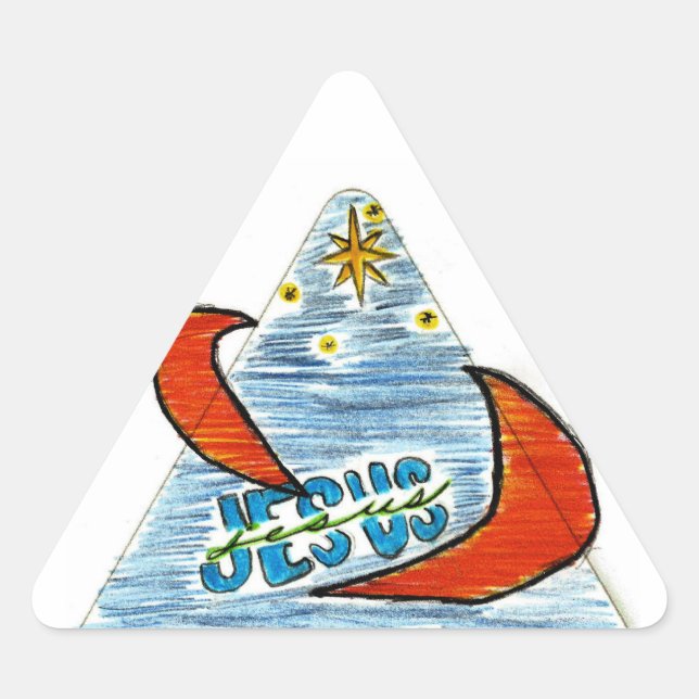 Mehana: Triangle Sticker (Front)