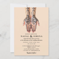 mehandi wedding Invitation